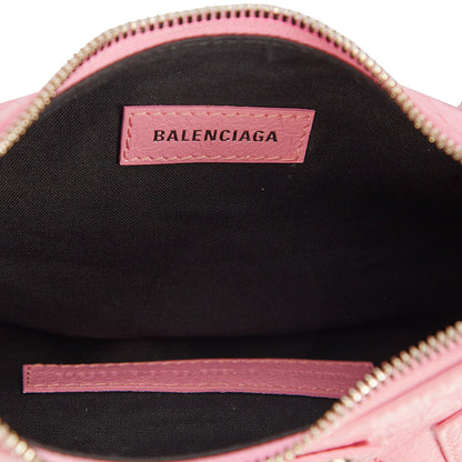 Balenciaga Shoulder Bag Le Cagole XS in Pink, Leather — Alternate View 14