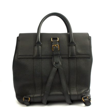Mulberry Backpack Bayswater Backpack in Black, Leather — Alternate View 10