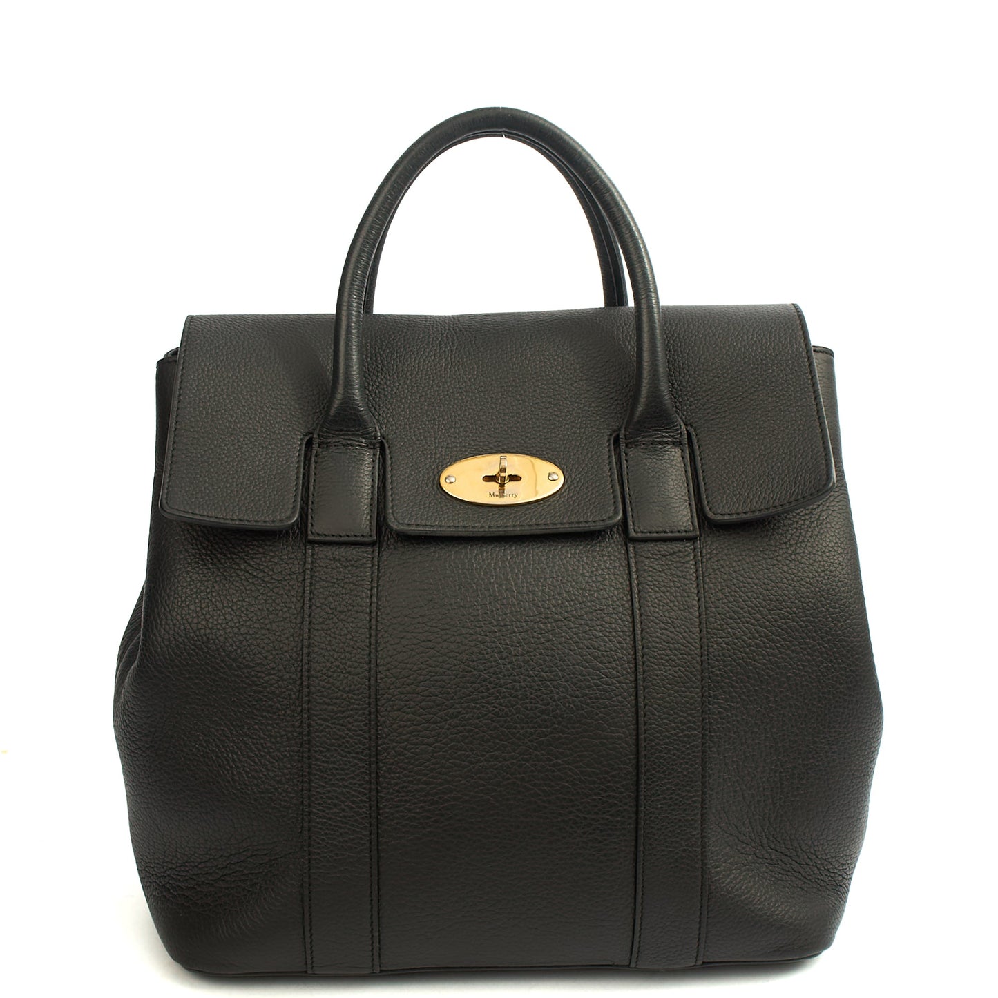 Mulberry Backpack Bayswater Backpack in Black, Leather — Alternate View 7