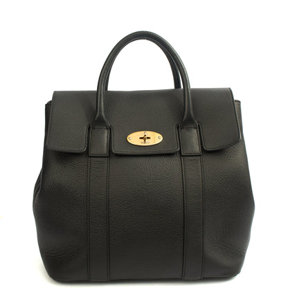 Mulberry Backpack Bayswater Backpack in Black, Leather — Alternate View 7