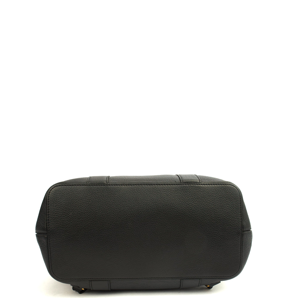 Mulberry Backpack Bayswater Backpack in Black, Leather — Detail View