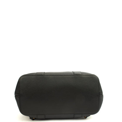 Mulberry Backpack Bayswater Backpack in Black, Leather — Detail View