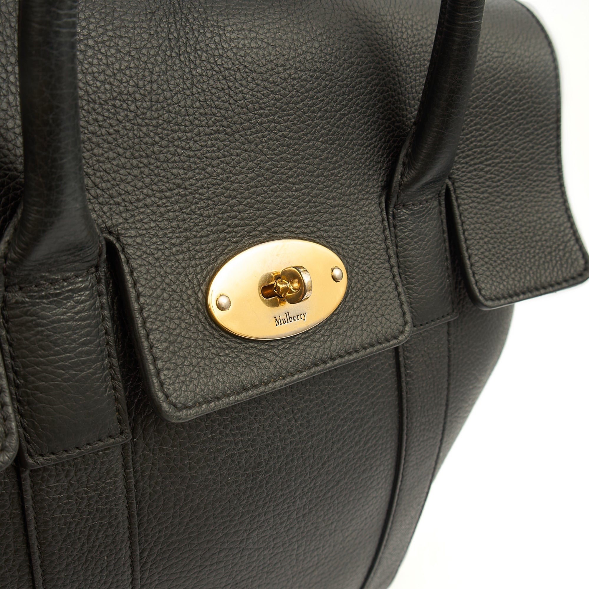 Mulberry Backpack Bayswater Backpack in Black, Leather — Alternate View 8