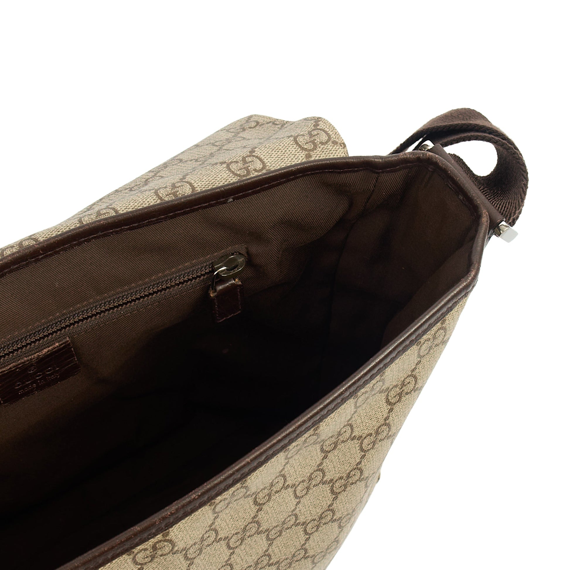 Gucci Satchel Satchel in GG Supreme, GG Supreme Canvas — Alternate View 7