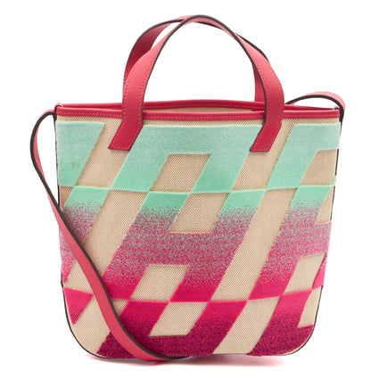 Hermes Clic-H 21 Bag in Multi, Canvas — Alternate View 19