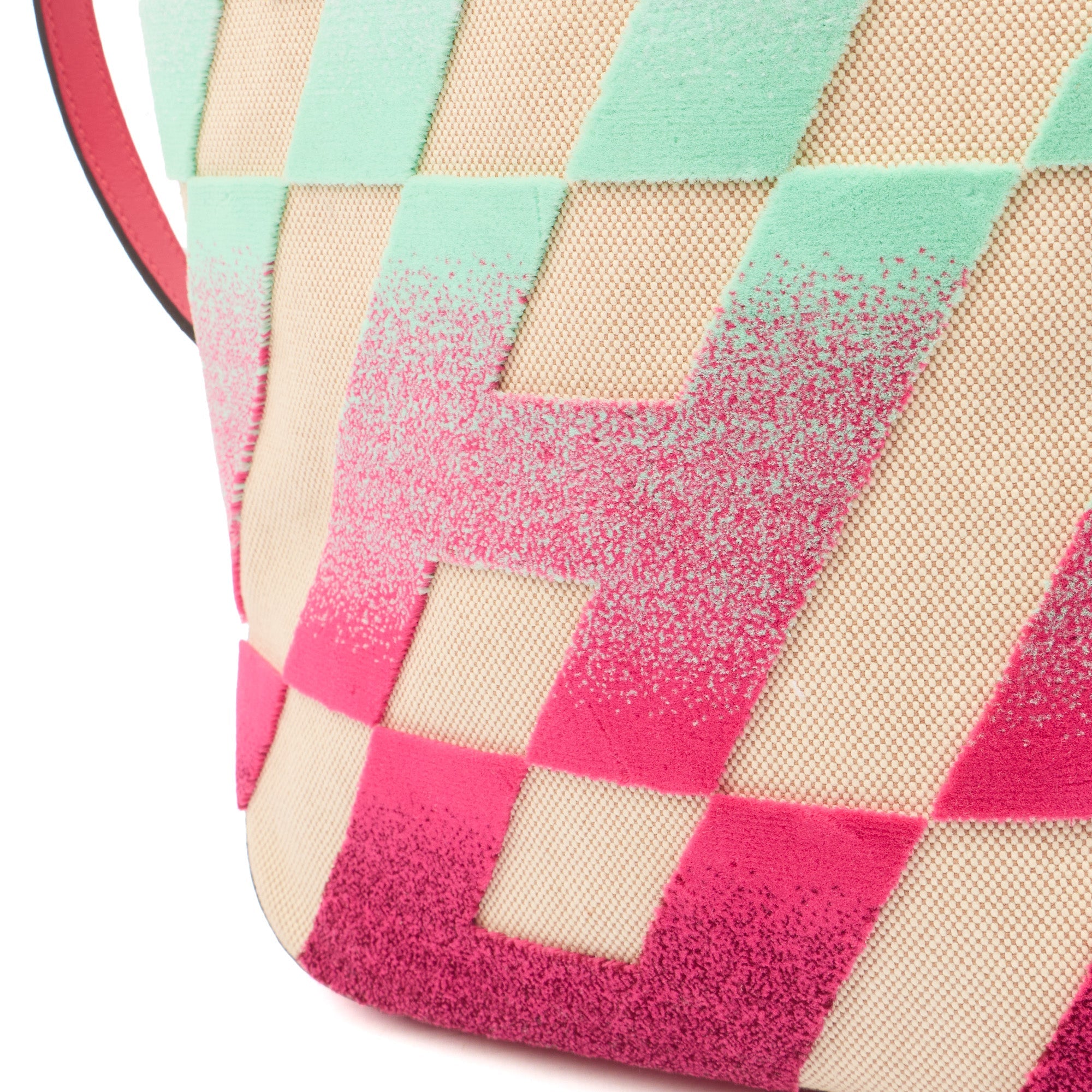 Hermes Clic-H 21 Bag in Multi, Canvas — Lifestyle View