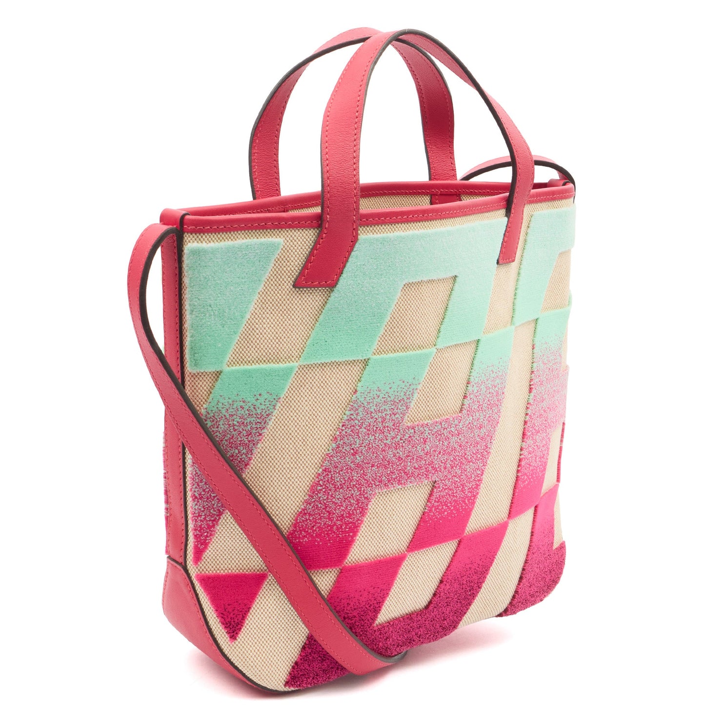 Hermes Clic-H 21 Bag in Multi, Canvas — Alternate View 10