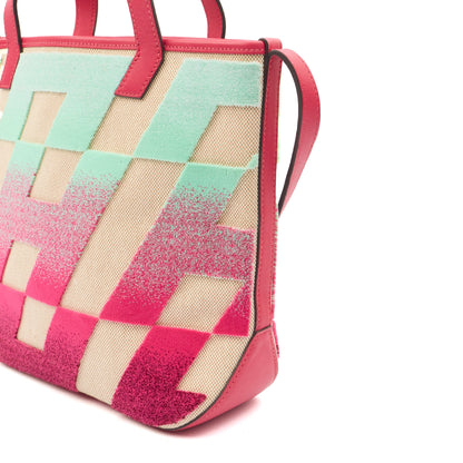 Hermes Clic-H 21 Bag in Multi, Canvas — Detail View