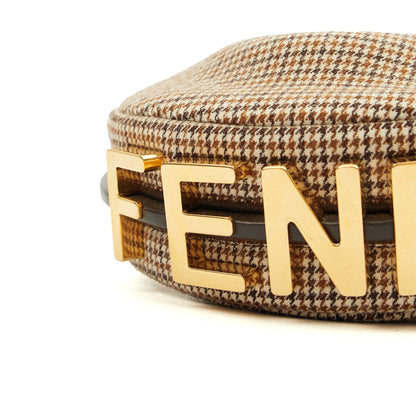 Fendi Mini Bag Fendigraphy - Nano in Brown, Fabric — Alternate View 12
