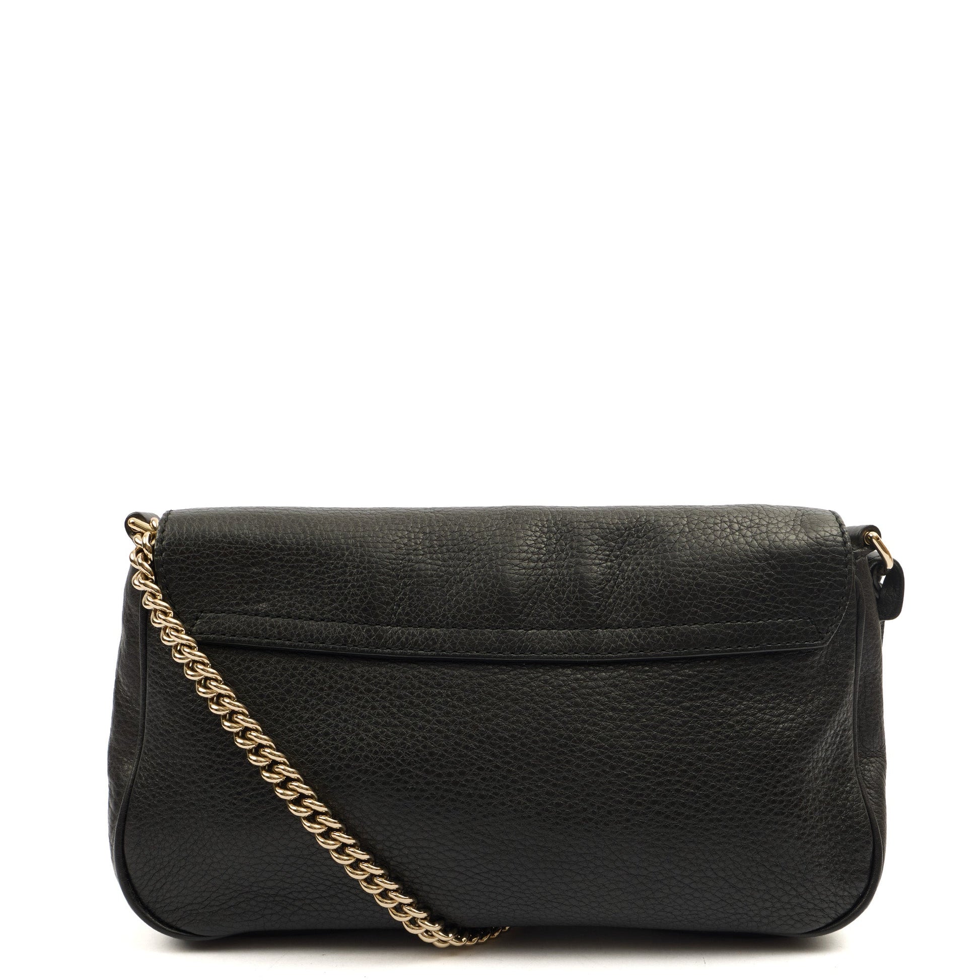 Gucci Cross Body Soho Chain Shoulder Bag in Black, Leather — Alternate View 9