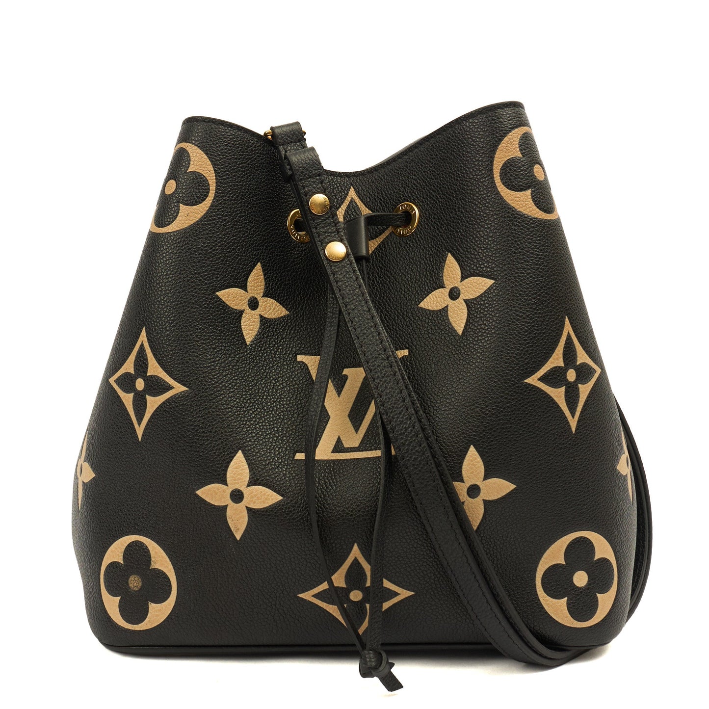 Louis Vuitton Bucket Bag NeoNoe MM Bucket in Black, Empreinte Leather — Alternate View 7