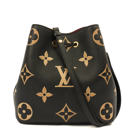 Louis Vuitton Bucket Bag NeoNoe MM Bucket in Black, Empreinte Leather — Alternate View 10