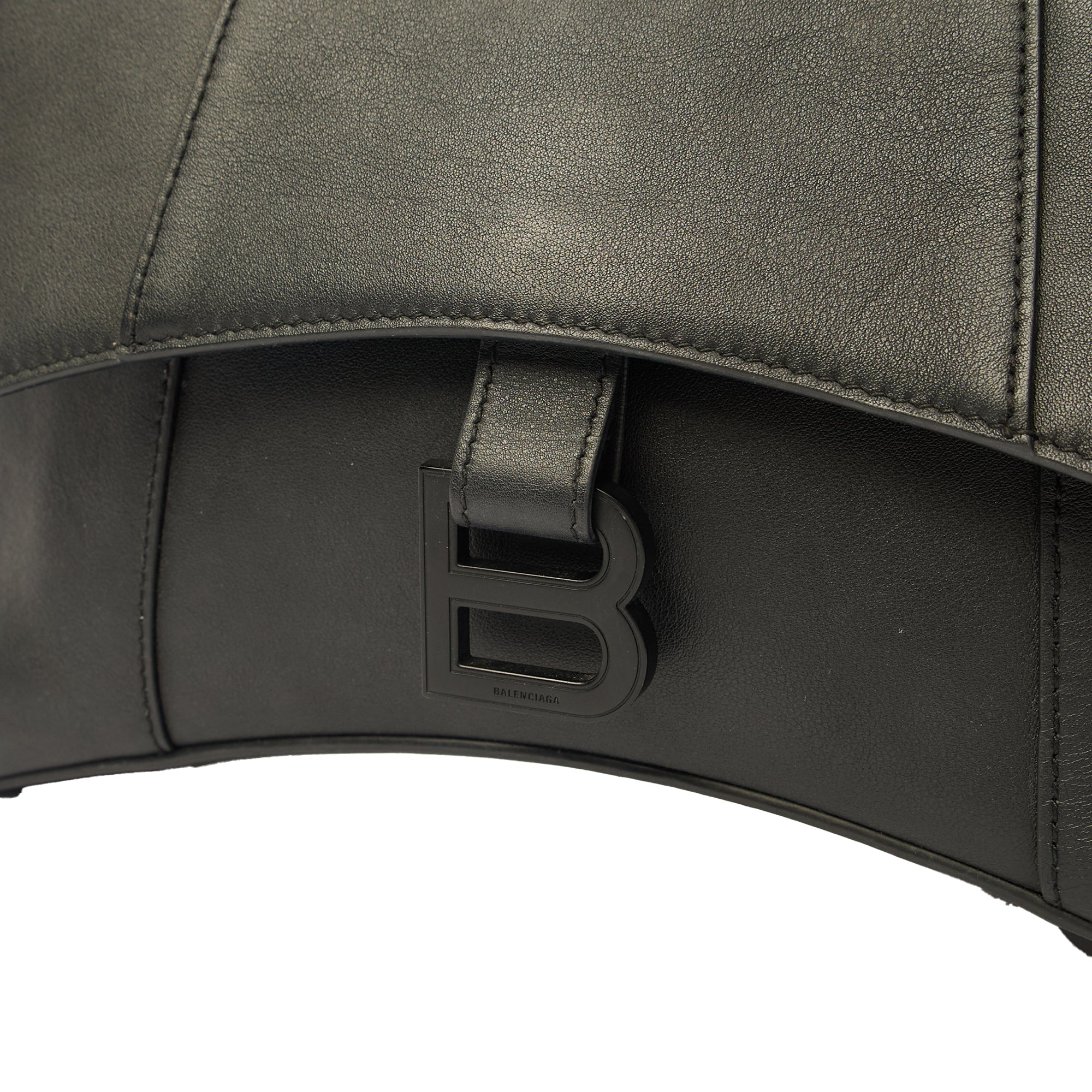 Balenciaga Shoulder Bag Downtown - Small in Black, Leather — Alternate View 12