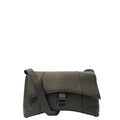 Balenciaga Shoulder Bag Downtown - Small in Black, Leather — Front View