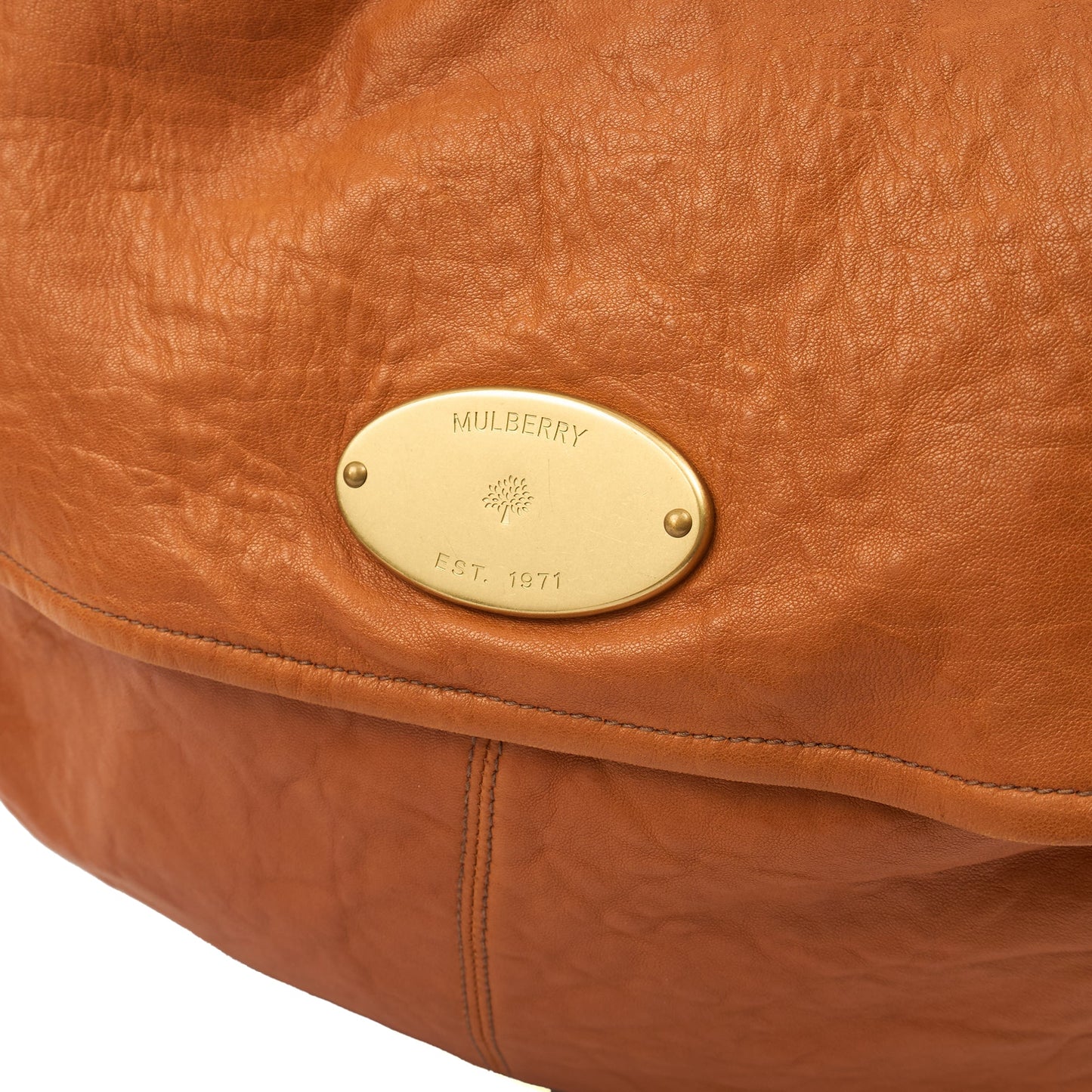 Mulberry Tote Hayden in Brown, Calfskin Leather — Alternate View 12