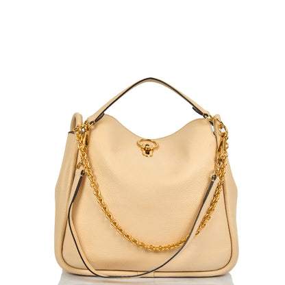 Mulberry Leighton in Neutral, Leather — Alternate View 24