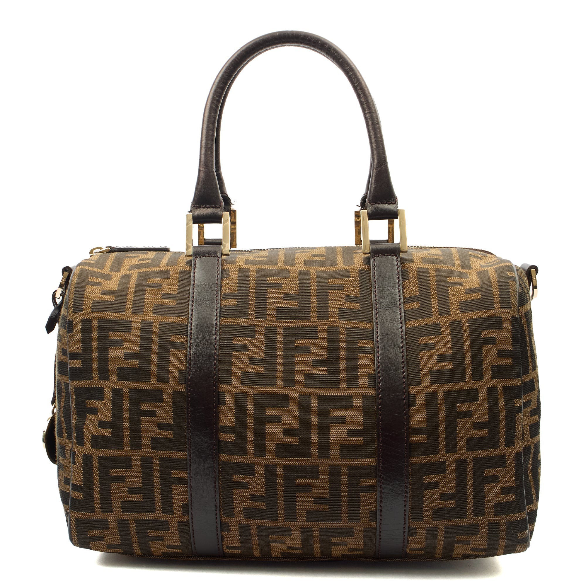Fendi Tote Boston in Zucca FF, Canvas — Alternate View 13