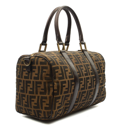 Fendi Tote Boston in Zucca FF, Canvas — Alternate View 14
