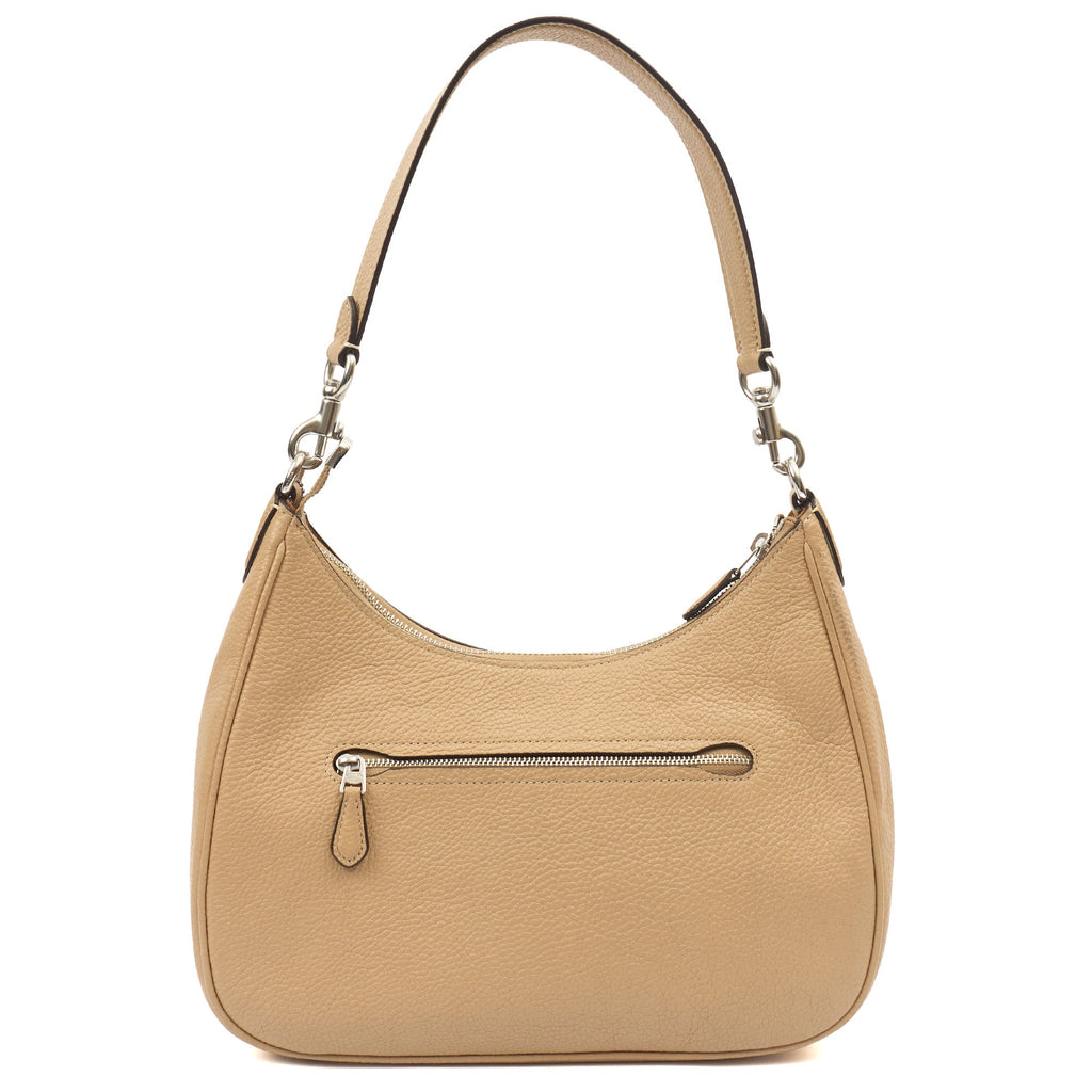 Coach Shoulder Bag Teri Shoulder Bag in Neutral, Leather — Alternate View 10