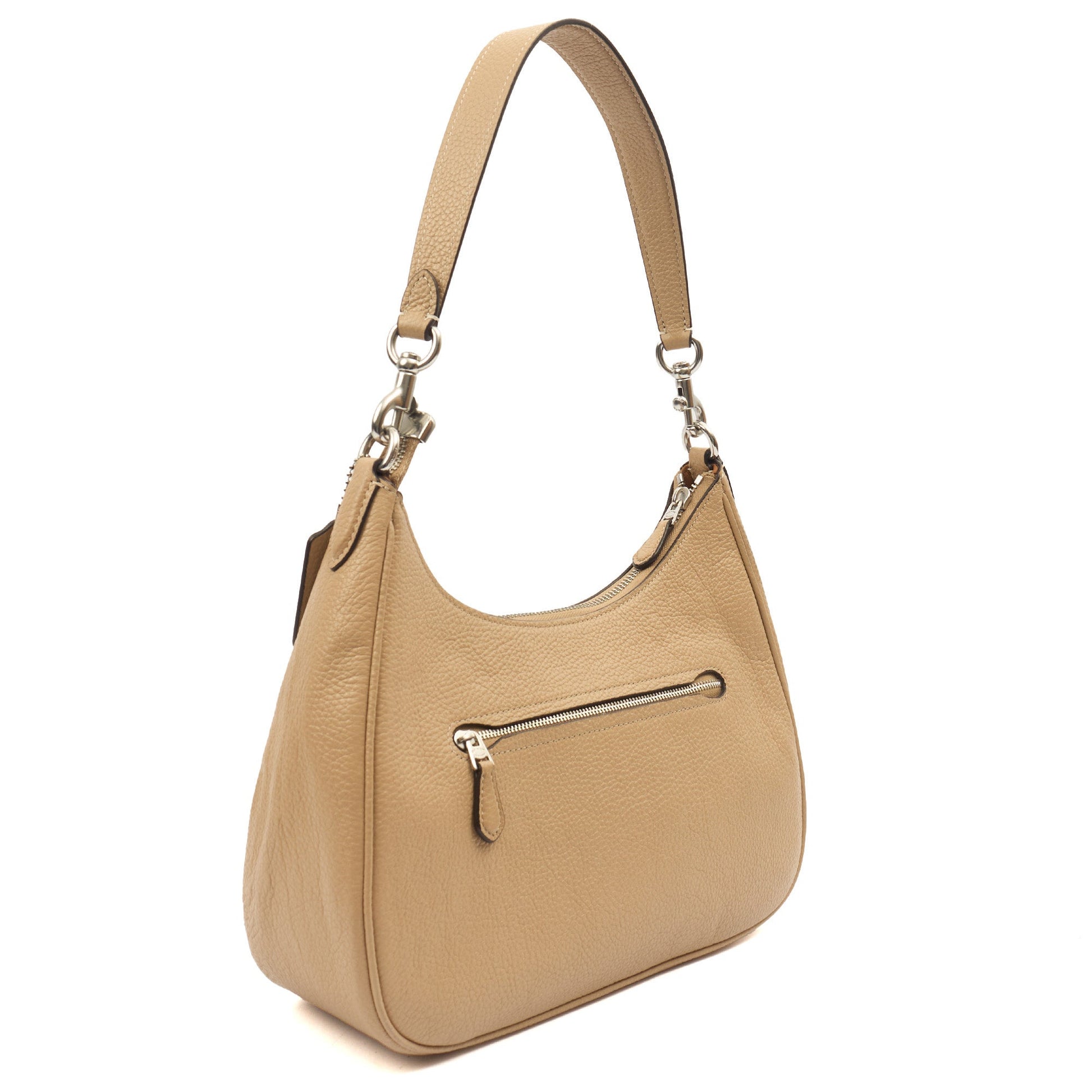 Coach Shoulder Bag Teri Shoulder Bag in Neutral, Leather — Alternate View 9