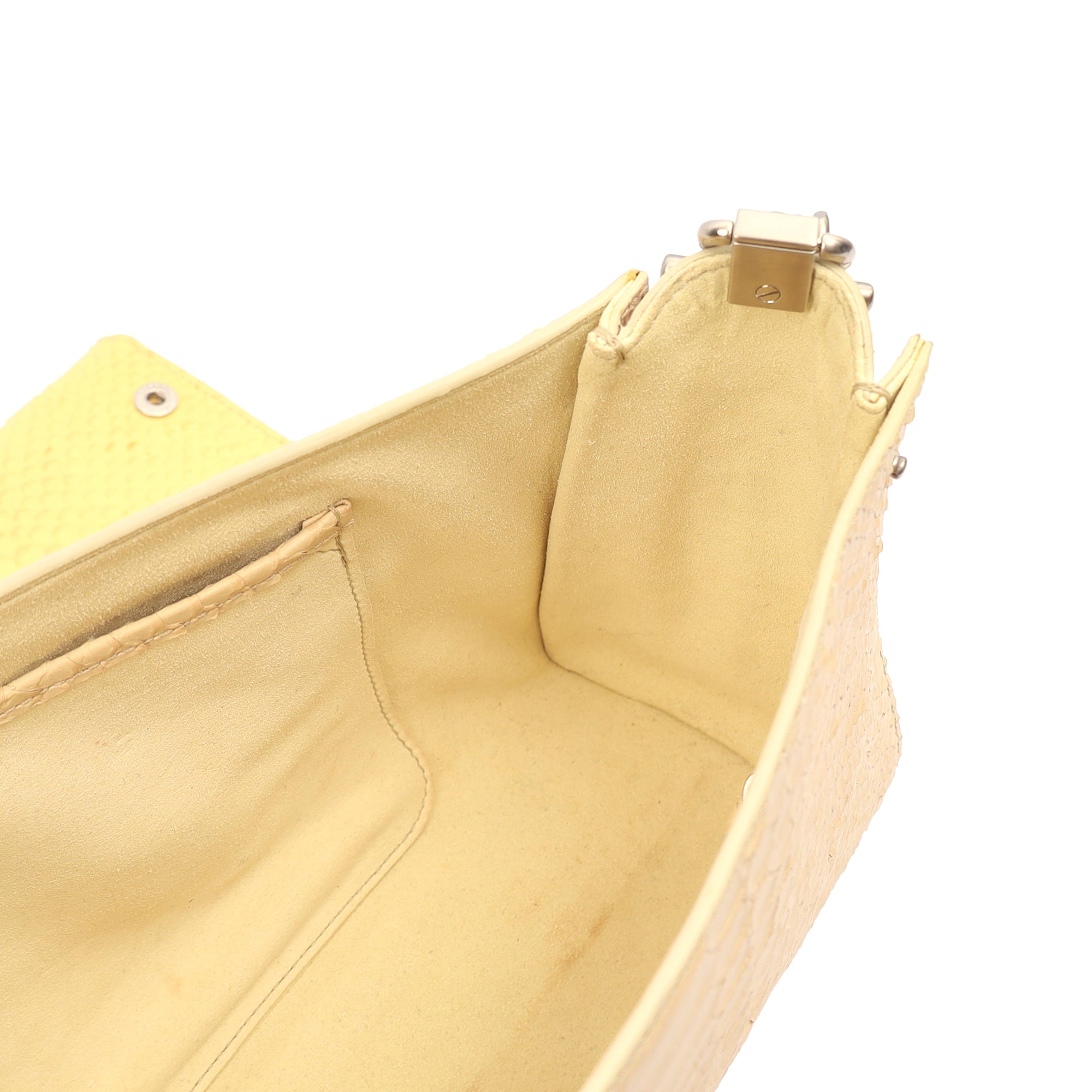Mulberry Cross Body Delphie Reversible  in Neutral, Python Leather — Alternate View 14