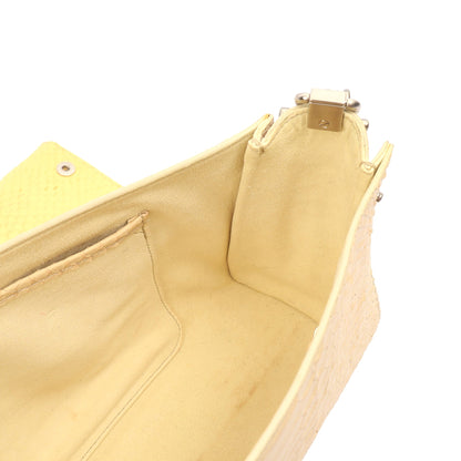 Mulberry Cross Body Delphie Reversible  in Neutral, Python Leather — Alternate View 14