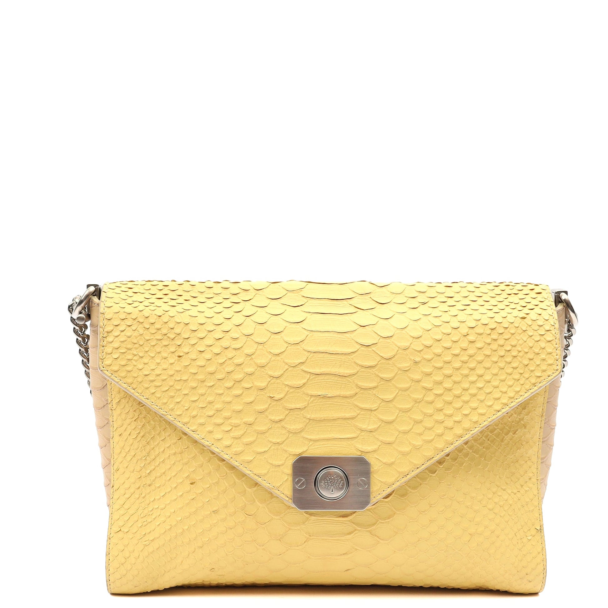 Mulberry Cross Body Delphie Reversible  in Neutral, Python Leather — Alternate View 12