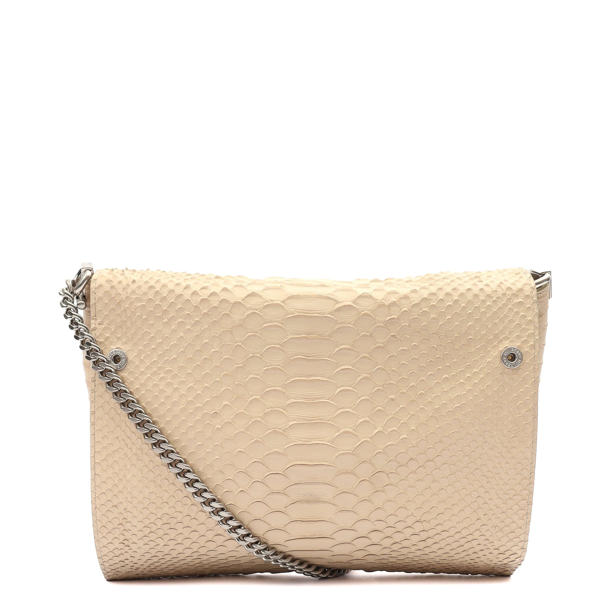 Mulberry Cross Body Delphie Reversible  in Neutral, Python Leather — Alternate View 10