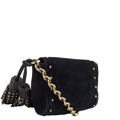 Mulberry Mini Bag Lily - Mini  in Navy, Suede — Alternate View 8
