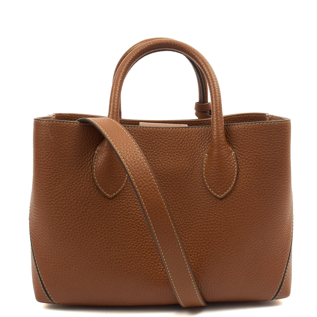 Aspinal of London Tote London Tote - Midi in Brown, Leather — Alternate View 9