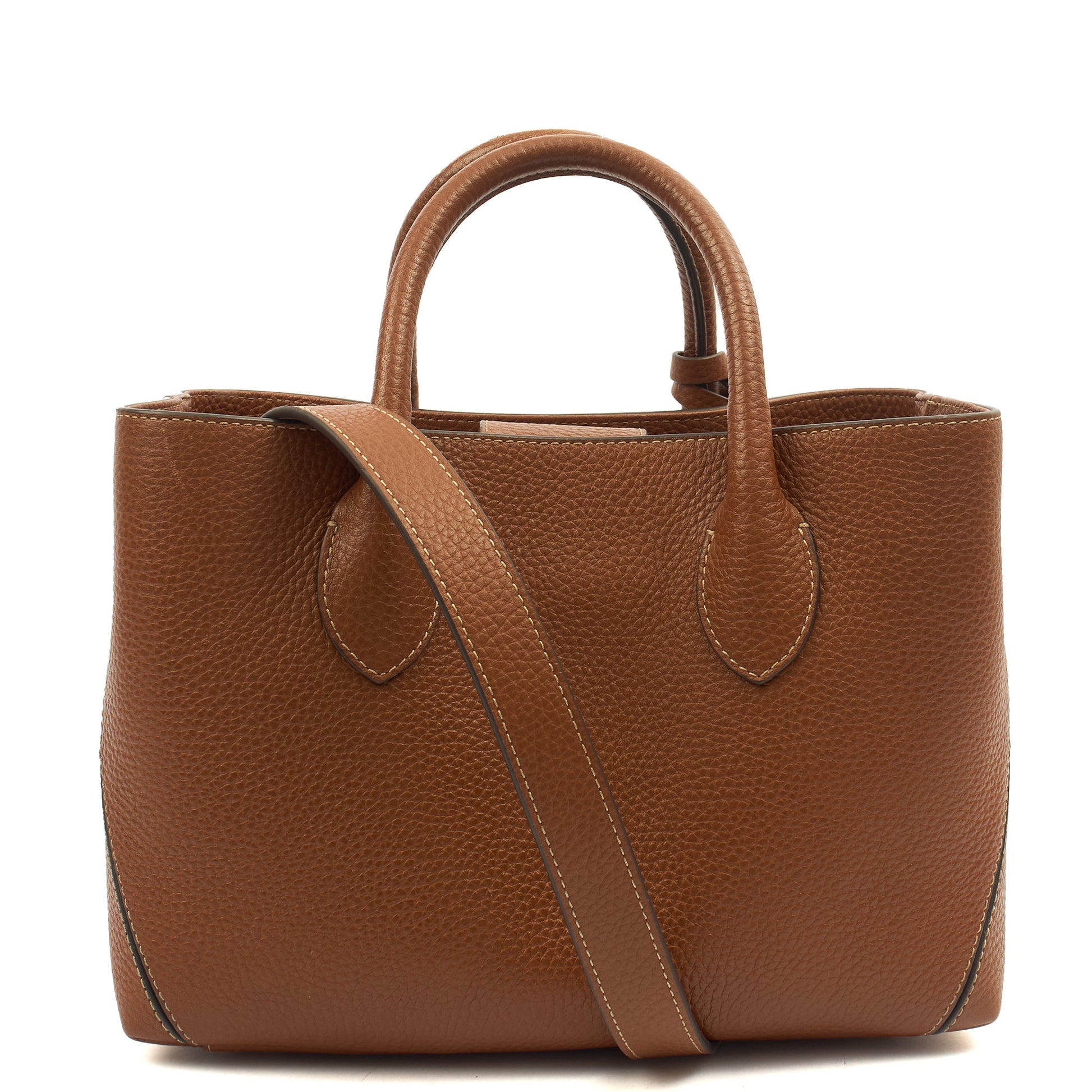 Aspinal of London Tote London Tote - Midi in Brown, Leather — Alternate View 9