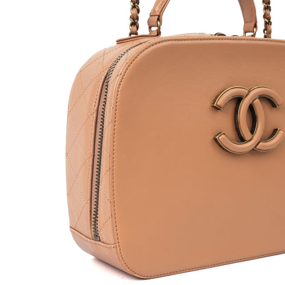 Chanel Cross Body Vanity Case in Brown, Leather — Alternate View 14