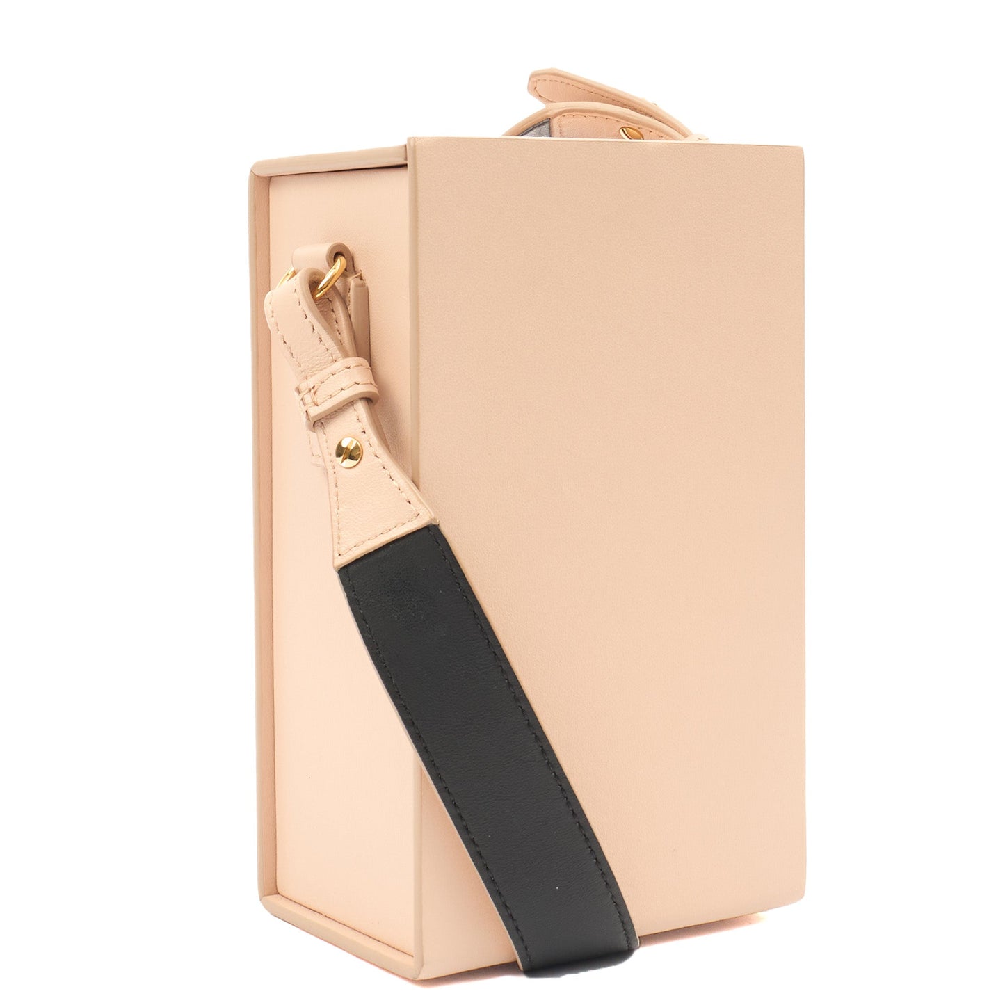 Fendi Cross Body Vertical Box Bag in Pink, Leather — Alternate View 9