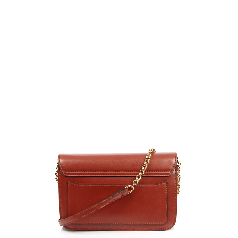 Chloe Shoulder Bag Chloe C - Small in Red, Calfskin Leather — Alternate View 22
