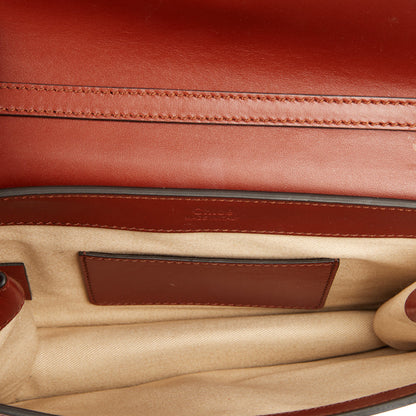 Chloe Shoulder Bag Chloe C - Small in Red, Calfskin Leather — Alternate View 27