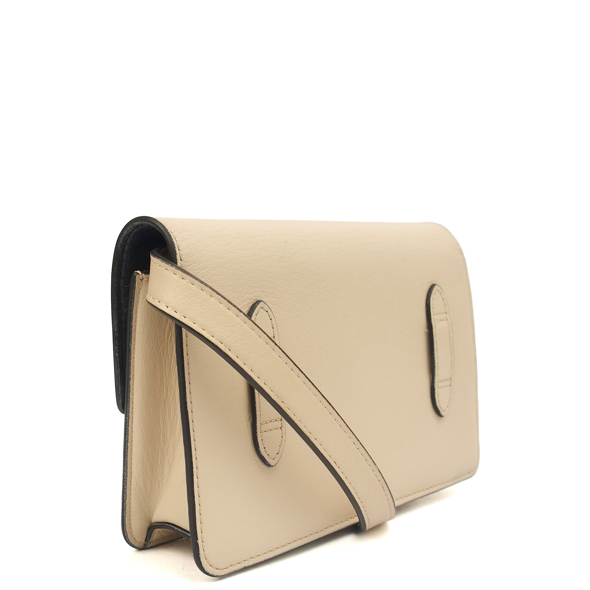 Mulberry Cross Body Darley Shoulder Bag  in Neutral, Calfskin Leather — Alternate View 9