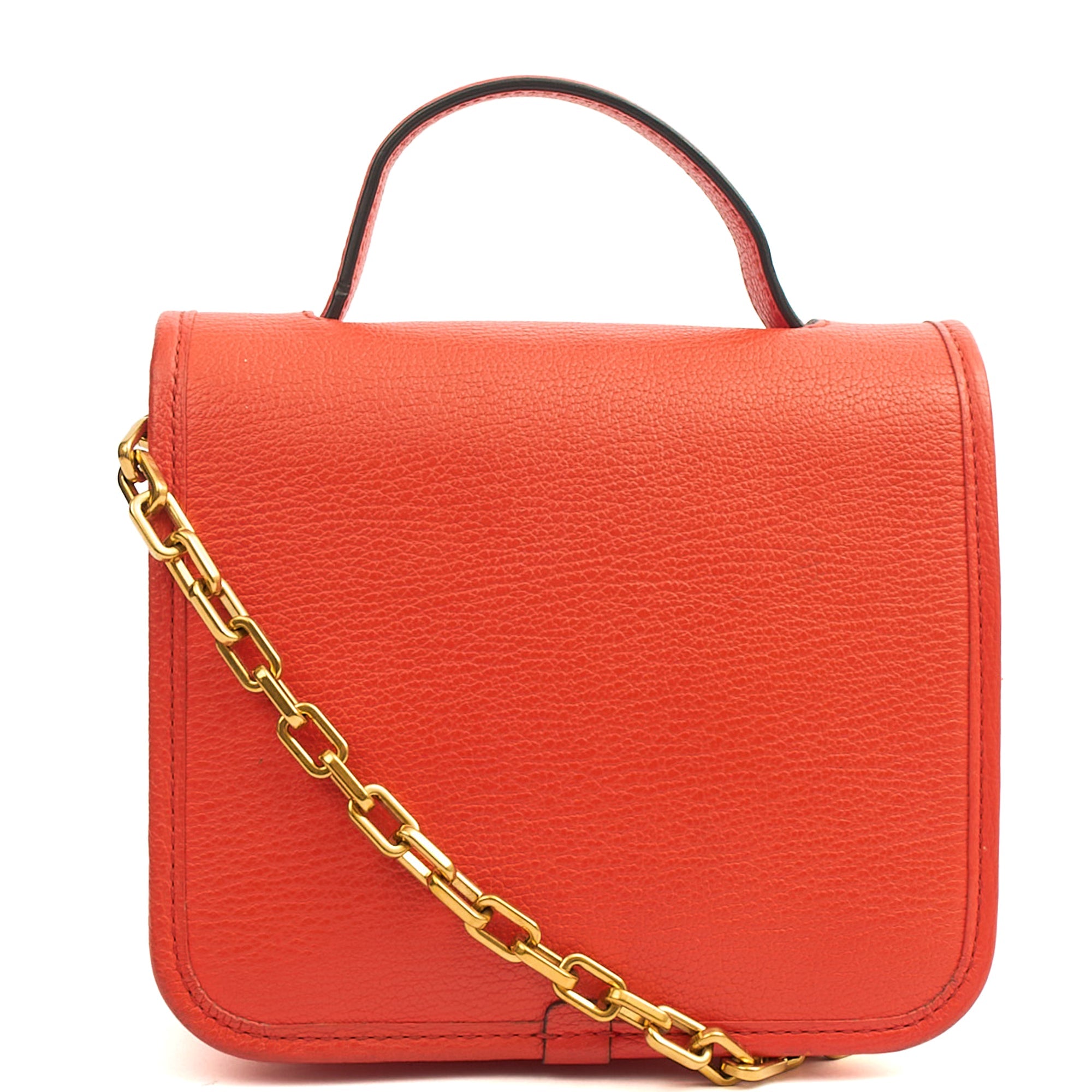 Mulberry Cross Body Sadie - Square in Orange, Calfskin Leather — Alternate View 9