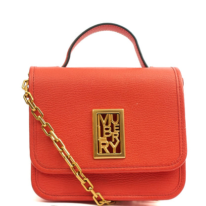 Mulberry Cross Body Sadie - Square in Orange, Calfskin Leather — Alternate View 13