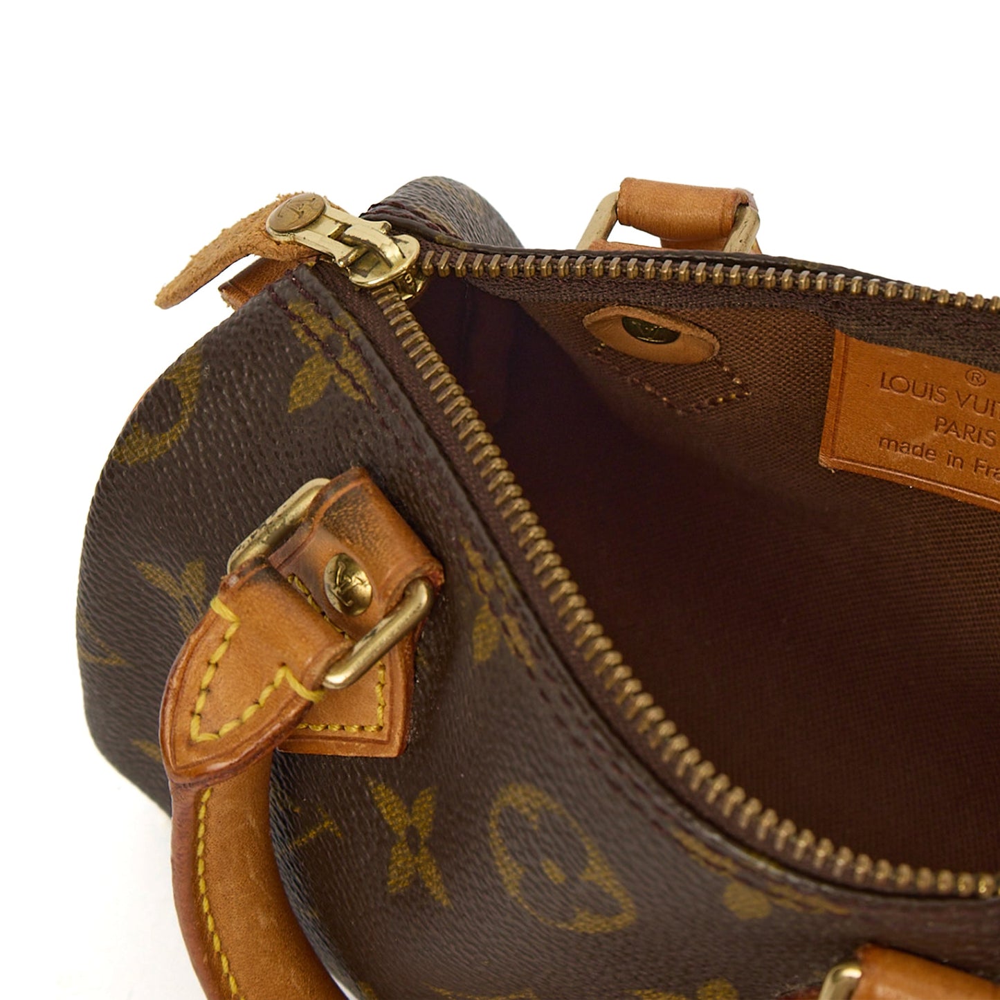 Louis Vuitton Mini Bag Speedy - Nano in Monogram, Canvas — Alternate View 7
