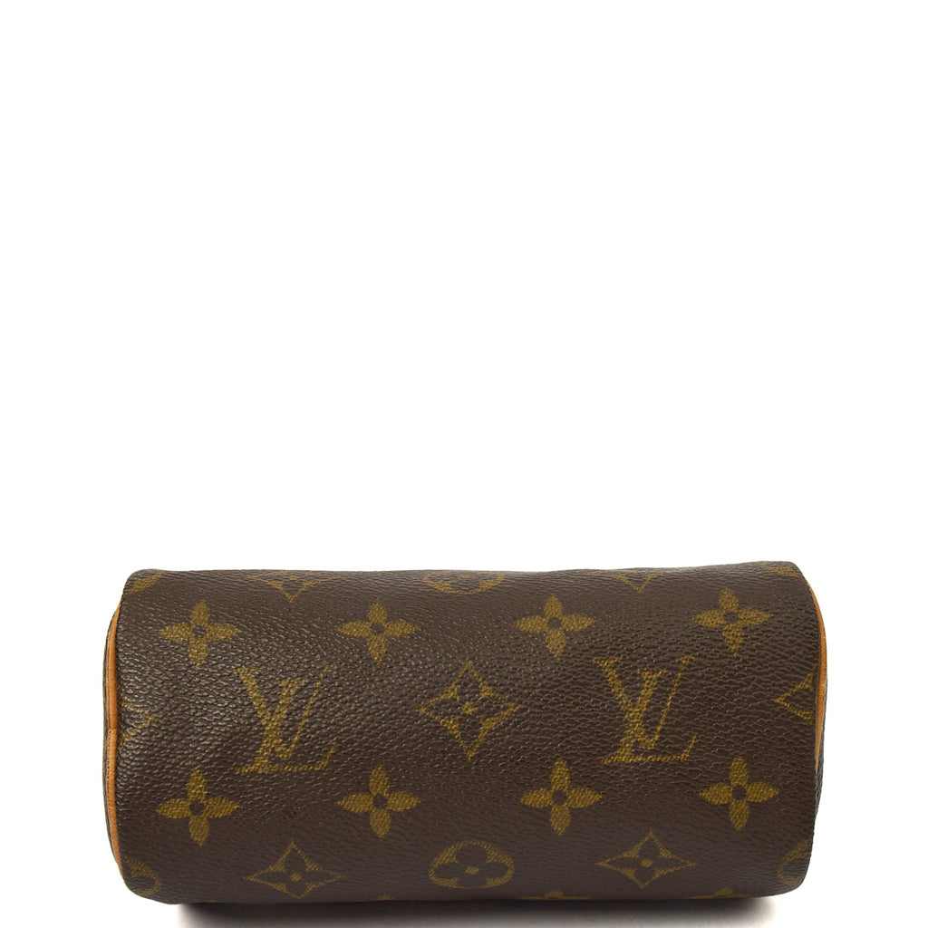 Louis Vuitton Mini Bag Speedy - Nano in Monogram, Canvas — Detail View