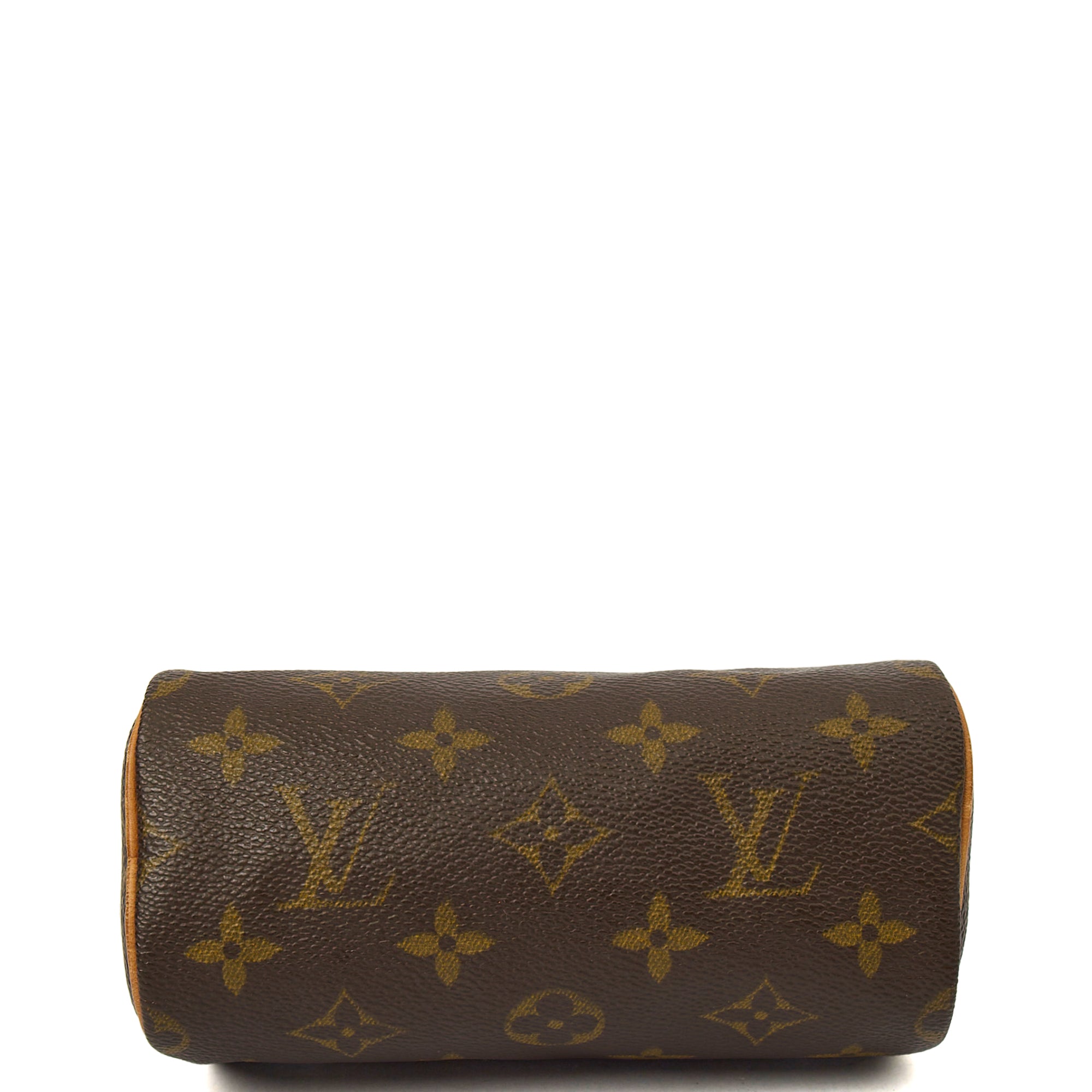 Louis Vuitton Mini Bag Speedy - Nano in Monogram, Canvas — Detail View