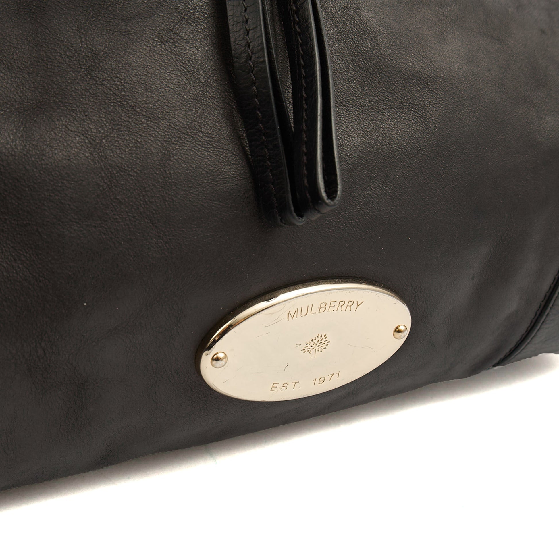 Mulberry Tote Taylor Satchel  in Black, Calfskin Leather — Alternate View 18