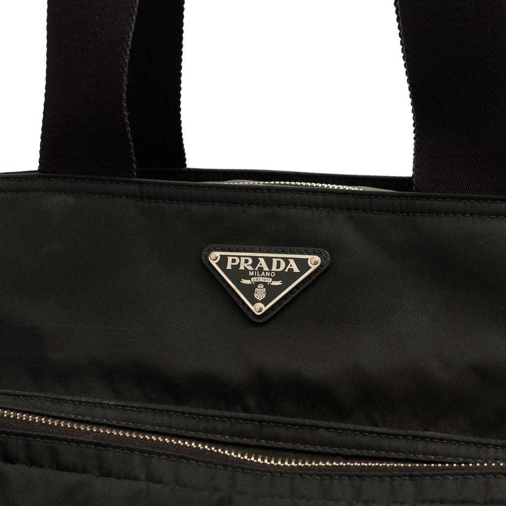 Prada Shoulder Bag Baby Bag in Black, Nylon — Alternate View 13
