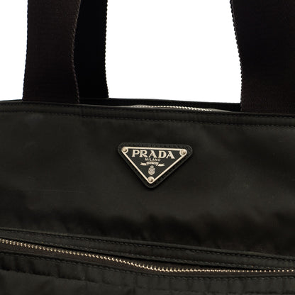 Prada Shoulder Bag Baby Bag in Black, Nylon — Alternate View 13