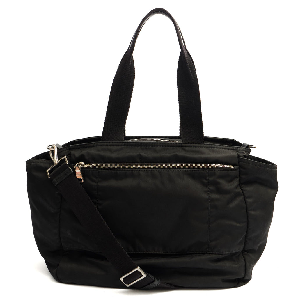 Prada Shoulder Bag Baby Bag in Black, Nylon — Alternate View 17
