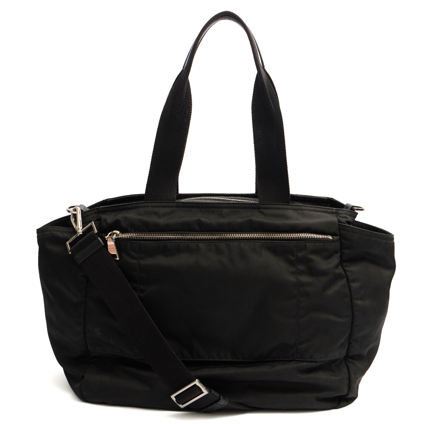 Prada Shoulder Bag Baby Bag in Black, Nylon — Alternate View 10