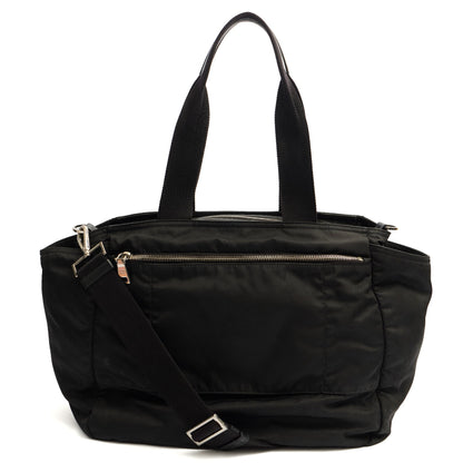 Prada Shoulder Bag Baby Bag in Black, Nylon — Alternate View 10