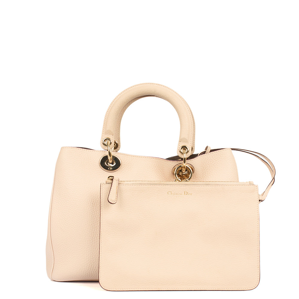 Christian Dior Tote Diorissimo - Small in Powder Pink, Calfskin — Alternate View 7