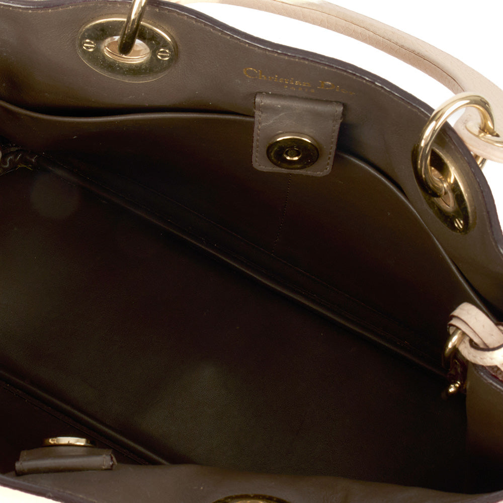 Christian Dior Tote Diorissimo - Small in Powder Pink, Calfskin — Alternate View 9