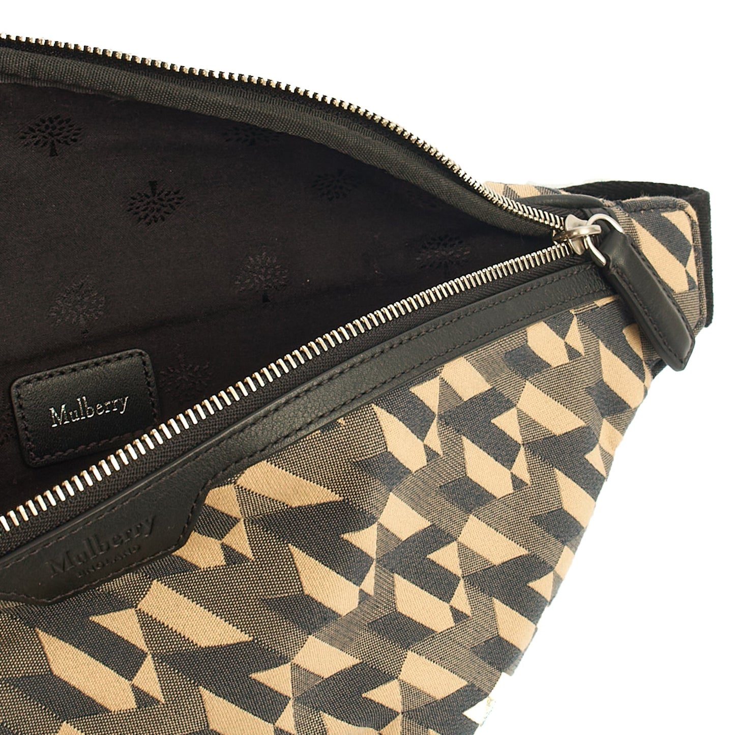 Mulberry Cross Body Belt Bag in Green, Fabric — Alternate View 21